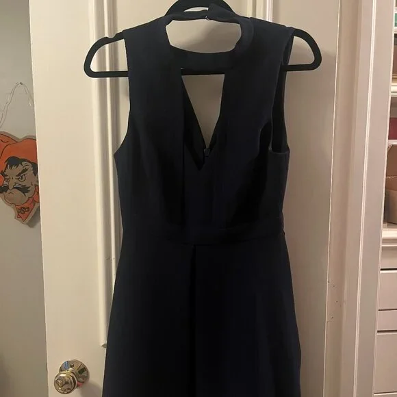 BCBGeneration Navy & Black Dress Size 2 - Picture 1 of 3